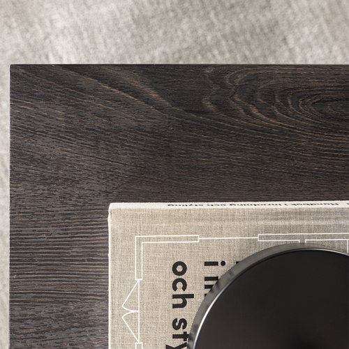 Nest living Zayn Vierkante Bijzettafel Bruin - 40 x 40 cm
