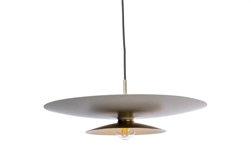 Artdelight hanglamp Linares - 1 lichts - 50  x 140   cm - kaki
