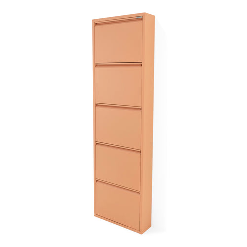 Schoenenkast Caruso roze 5 laden Kare Design Schoenenkast Caruso roze 5 laden Kare Design