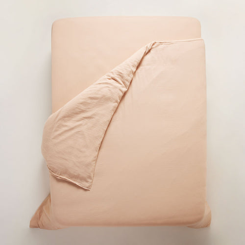 Madura Dekbedovertrek Lou roze perzik 260x240 cm