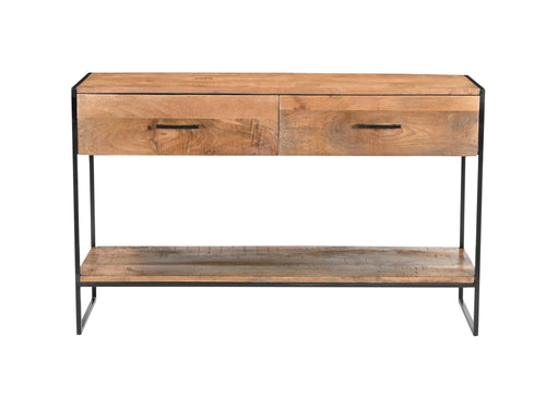 Livingfurn wandtafel Elin - 120cm - bruin