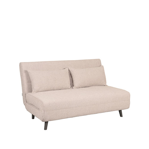 LABEL51 Slaapbank Double - Naturel/Zwart - 141x90x81cm - vtwonen shop