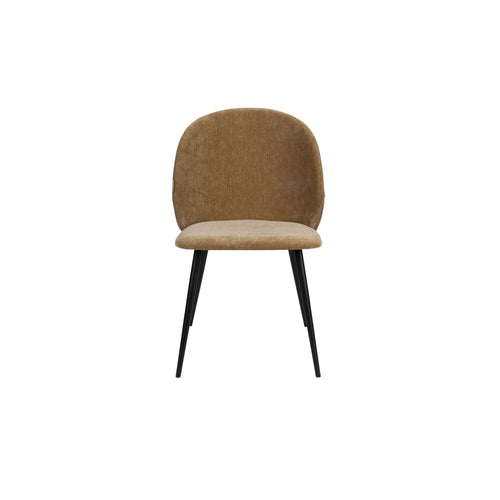 Zuiver Cozy Eetkamerstoelen Mosterd/ Bruin - Set van 2 - vtwonen shop