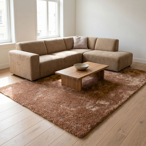 DÉJA Living Vloerkleed Lavar Mix - Taupe Stof - 240x340cm
