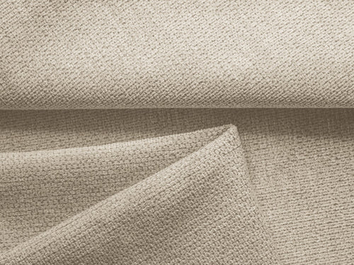 LaMiaSofa hoekbank rechts Palermo - chenille stof - donkerbeige - 207x148x86
