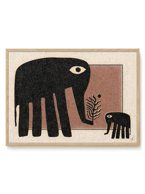 David Schmitt - Elephant gifts - PSTR studio Kunst Poster