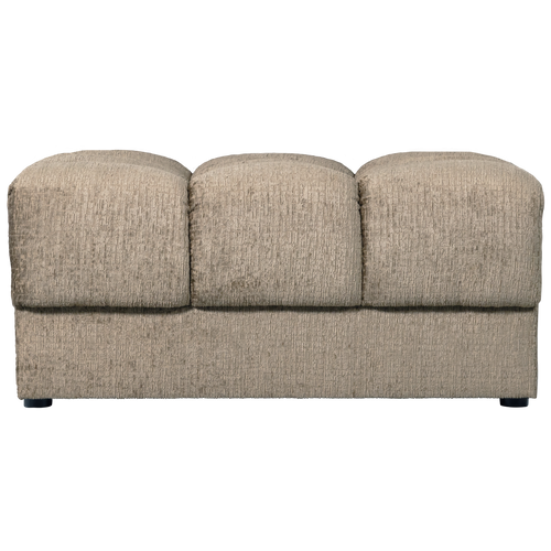 WOOOD hocker Second Date - Structure Velvet - Wheatfield - 42x82x61 - vtwonen shop