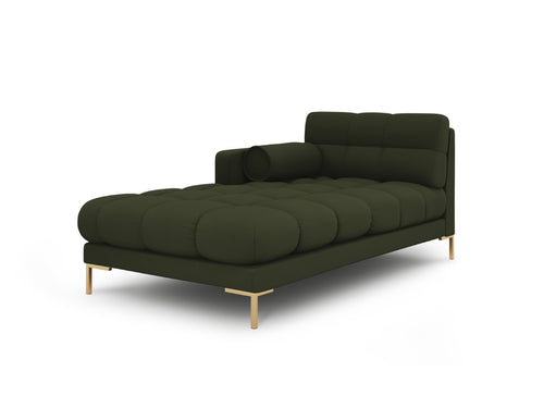 Cosmopolitan Design linker meridiaan Bali structurele stof, groente - 185x102x75cm