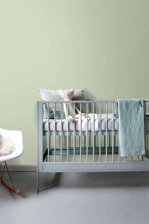 Sanders & Sanders behang stippen groen - 53 cm x 10.05 m - 640663
