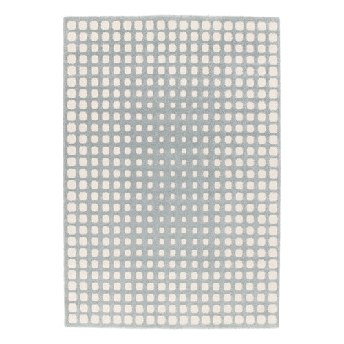 AFK Living vloerkleed Pixel - reliëfeffect - blauw - 120 x 170 cm