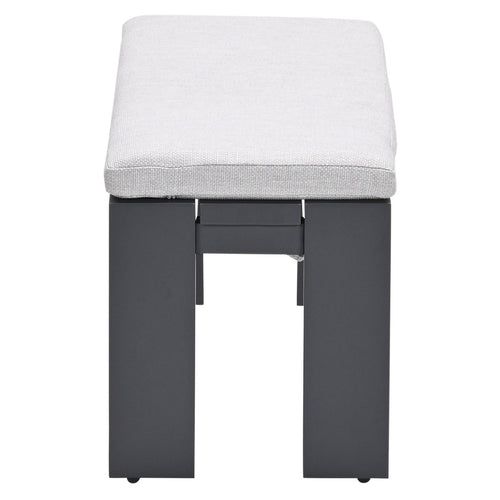 Garden Impressions sportbank Malakka donker grijs 115,5x43 cm - vtwonen shop