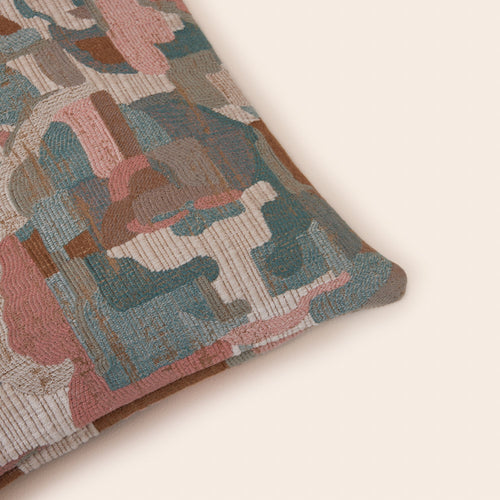 Madura Kussenovertrek Mohira beige en veelkleurig 40x40 cm
