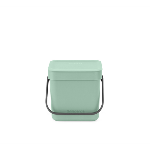 Brabantia Afvalemmer Sort & Go - 3L - jade green - vtwonen shop