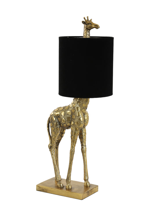 Light & Living tafellamp GIRAFFE - 28x20x68cm - brons