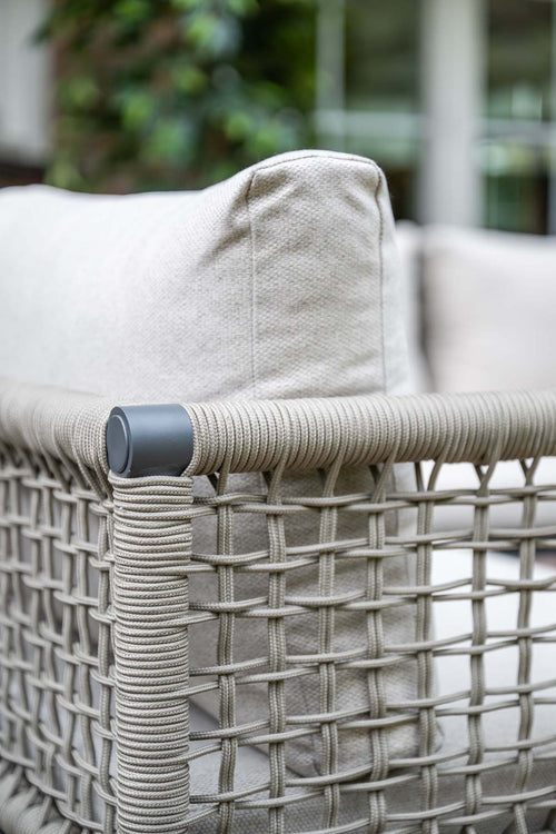 Garden Impressions Teramon loungeset 6-persoons met taupe rope