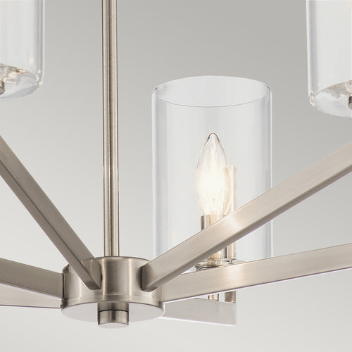 Elstead Kichler Nye Multi-arm hanglamp klassiek tin