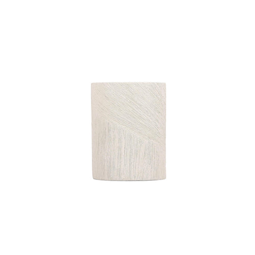 S|P Collection - Vaas 13,5x9xH17,5cm ovaal beige Vico