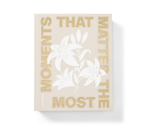 Printworks Fotoalbum - Moments that Matter the Most - Beige - vtwonen shop