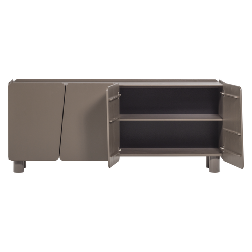 WOOOD dressoir 200 cm Root - Grenen - Truffel Bruin - 85x200x45
