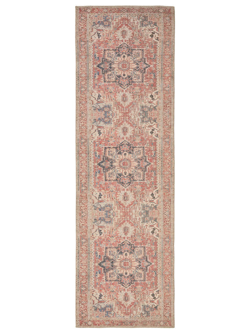 benuta loper Lorenzo - rood - 80x250 cm