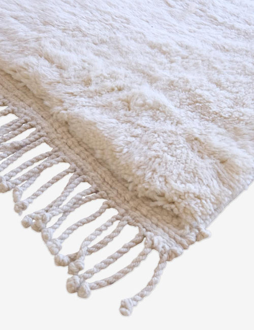 AFK Living vloerkleed Berber - handgemaakt - Wol - 118 x 153 cm