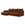 LaMiaSofa hoekbank links Palermo - velours - terracotta - 240x148x86