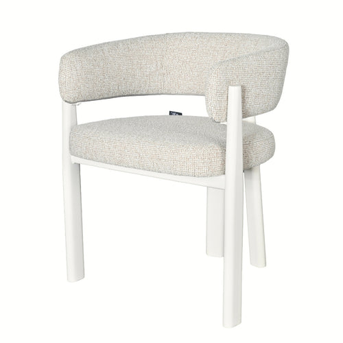 DÉJA Eetkamerstoel Cooper Taupe/Beige - Set van 2