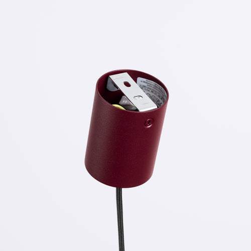 Sollux Lighting Hanglamp AURA 1 bordeaux Gx53 - 10x10x125cm