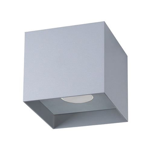 Sollux Lighting Plafondlamp HATI grijs - 10x10x10cm