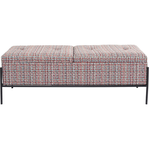 Kare Design Borst bank Iceland 120x40cm rood