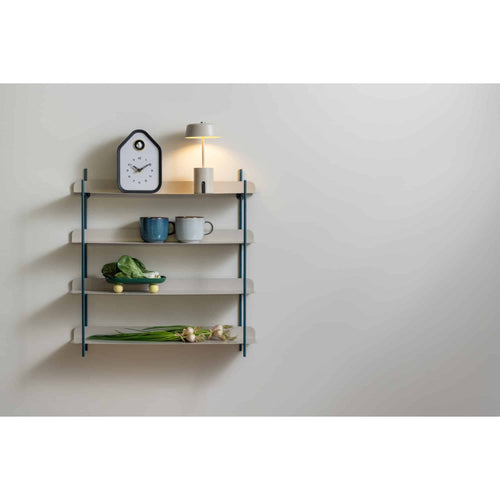 Present Time wanddecoratie Reina Cuatro - zwart - 60x16x60cm