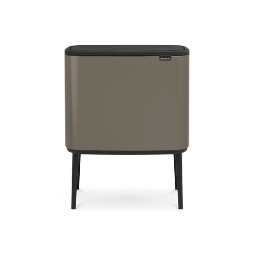 Brabantia Prullenbak Bo Touch Bin - 36L - platinum - vtwonen shop