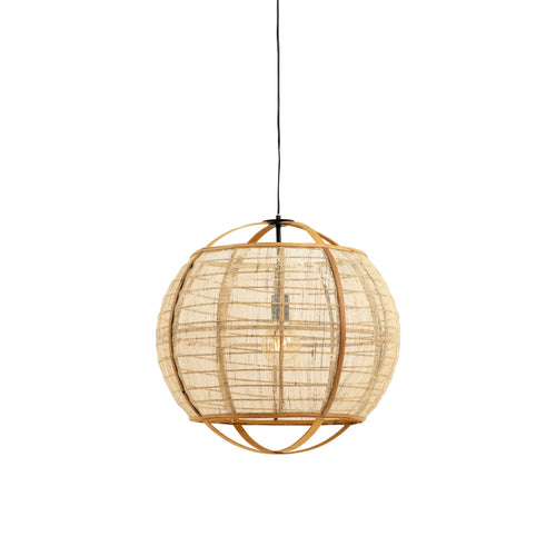 Light & Living hanglamp Reeva - wit - Ø50.5cm