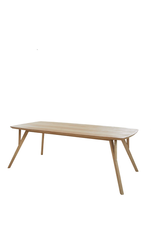 Light & Living eettafel QUENZA - 220x100x76cm - bruin