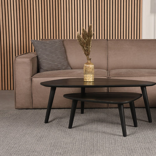 LABEL51 Vloerkleed Wolly - Antraciet Wol - 230x160x1cm - vtwonen shop