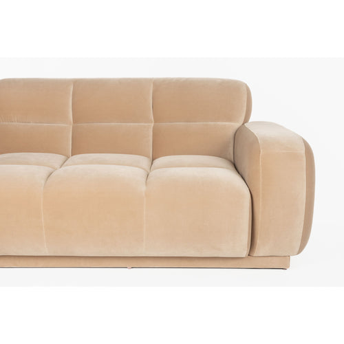 Zuiver Hazel 4-Zitsbank Links Beige