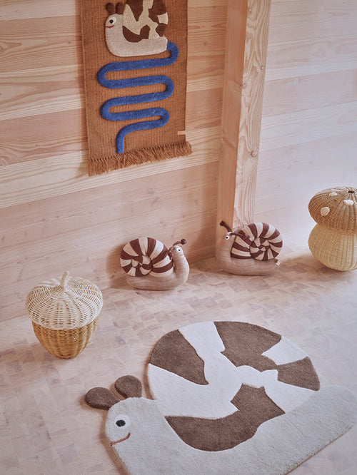 OYOY Muurmat Snail - wol - vtwonen shop