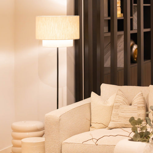 Atmooz vloerlamp Polar - zwart - Ø 44 x H 150 cm - E27