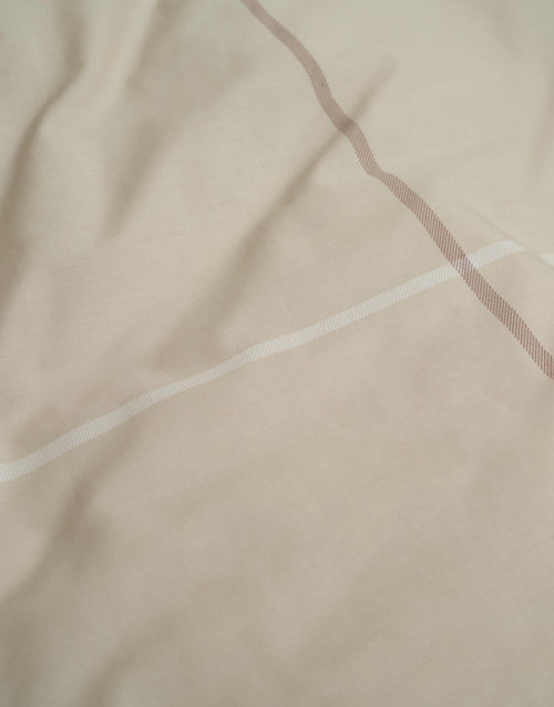 Marc O'Polo Suvie dekbedovertrek - Lits-Jumeaux - 240x200/220 cm - Oatmeal
