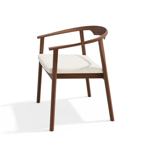 Premium Interiors - Set van 2 stoelen LARA - bouclette crème 61cm