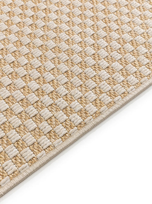 benuta binnen- en buitenkleed Taissa - créme/beige - 77x150 cm