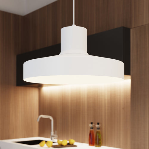 Sollux Lighting Hanglamp BILO biała - 35x35x120cm