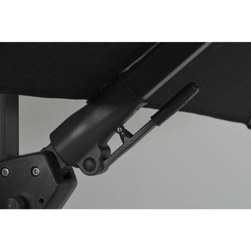 Garden Impressions zweefparasol Hawaii Deluxe zwart doek - 300x300 cm - vtwonen shop