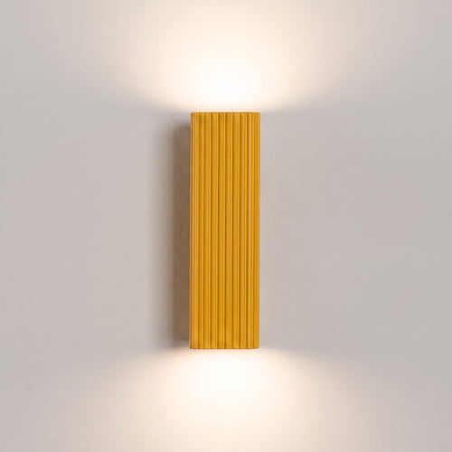 Sollux Lighting Wandlamp RAYO 20 geel - 6x8x20cm