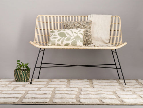 AFK Living vloerkleed Dune - reliëfeffect - beige - 120 x 170 cm - vtwonen shop