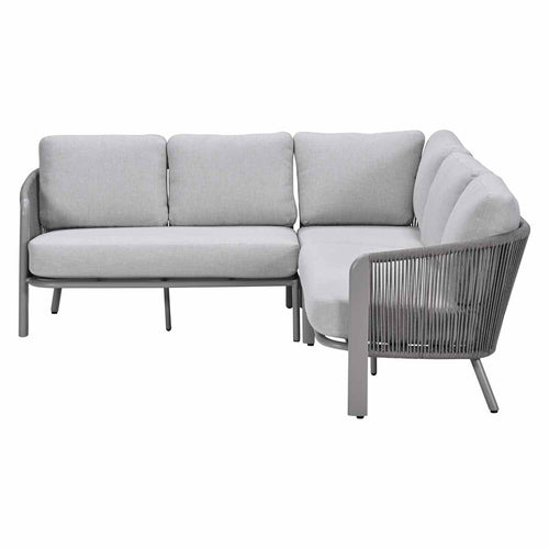 Durango rope lounge hoekset - taupe - valley sand