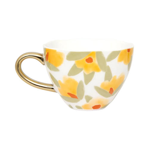 Urban Nature Culture Good Morning kopje Cappuccino/Tea Lilja - Daylily - 11x8cm