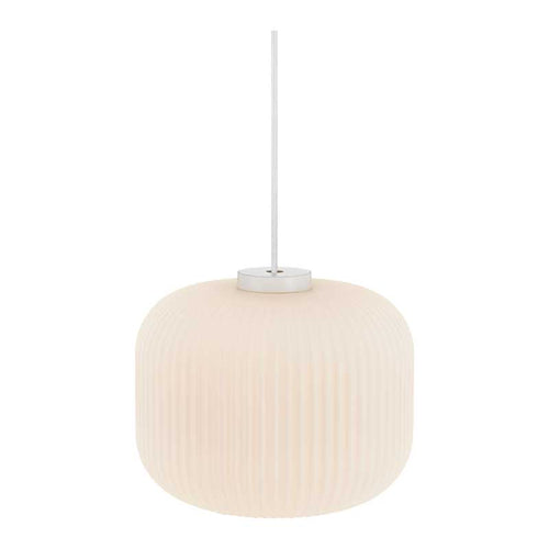 Nordlux Milford Hanglamp - Ø30cm - E27 - Wit - vtwonen shop