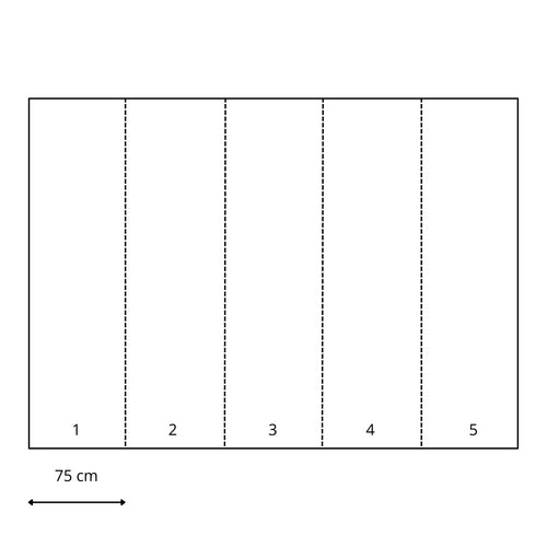 Sanders & Sanders fotobehang tropische planten grijs - 270 x 375 cm - 601169 - vtwonen shop