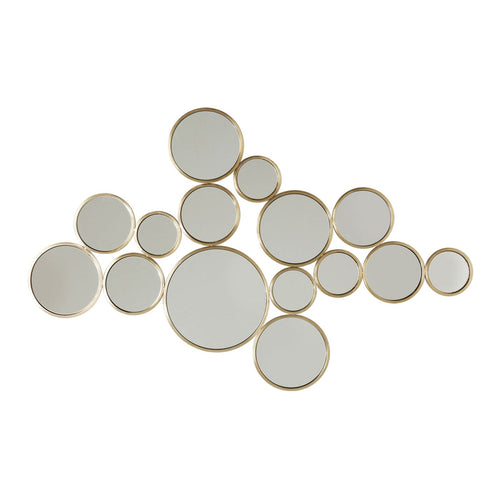 Kare Design Spiegel Bubbles 93x138cm messing